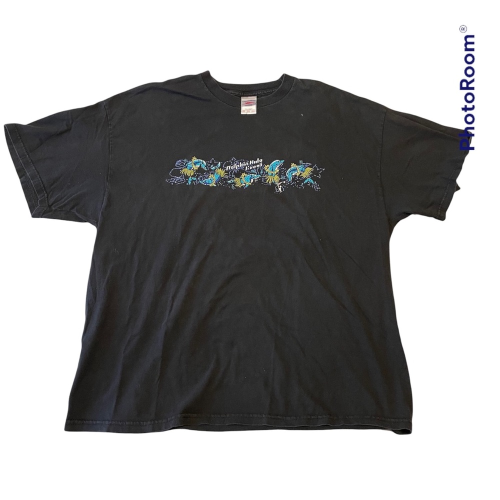 Vintage 90’s Hawaii dolphins graphic t shirt size XXL